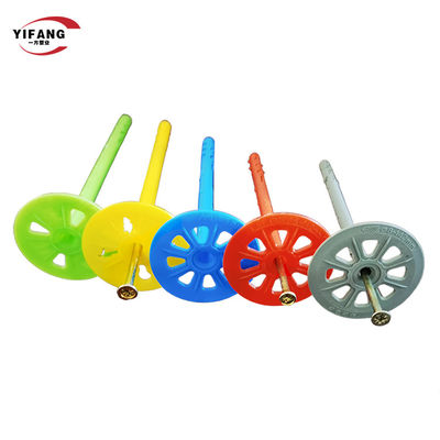 پیچ دیواری لنگرهای عایق پلاستیکی 55 میلی متری با بست های پیچ