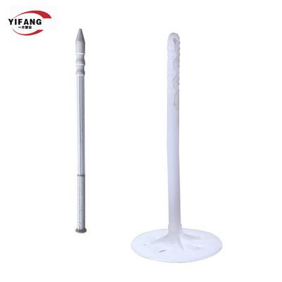 لنگرهای عایق پلاستیکی 50 میلی متری مواد خاکستری دیواری