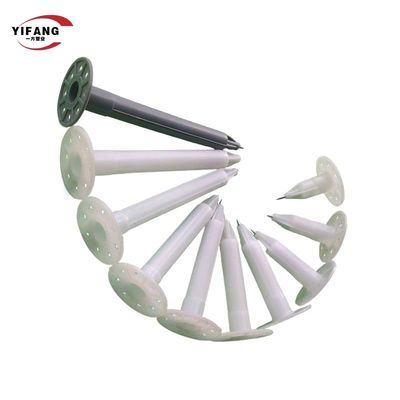 لنگرهای عایق دیوار پلاستیکی میخکوب گازی HDPE