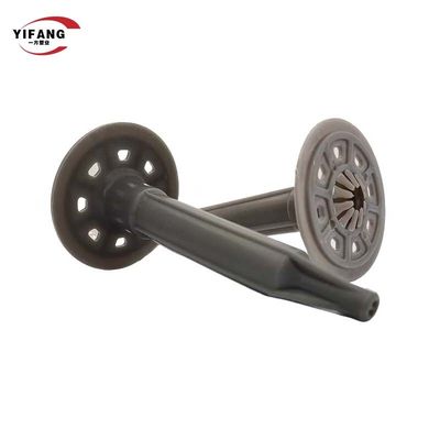 میخ عایق HDPE آبکاری روی 60 میلی متر با قاب پلاستیکی