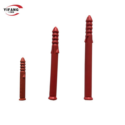 6*30 8*80 10*50 میخ ثابت عایق پلاستیکی برای دکوراسیون ساختمان