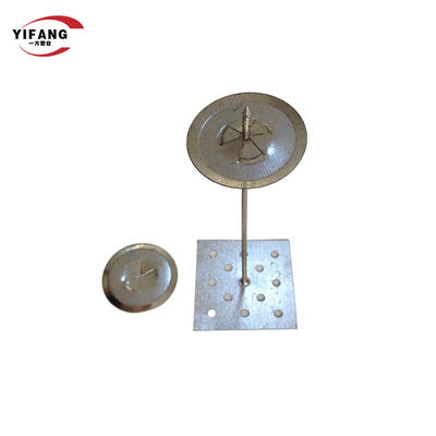 پین ثابت عایق آهن گالوانیزه 25*25 پشم سنگ