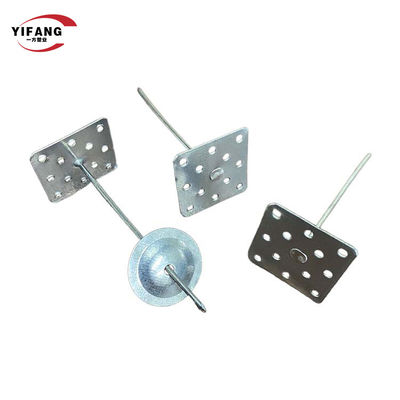 قطعات تهویه مطبوع آویزهای عایق چسبنده 50 میلی متری آلومینیومی